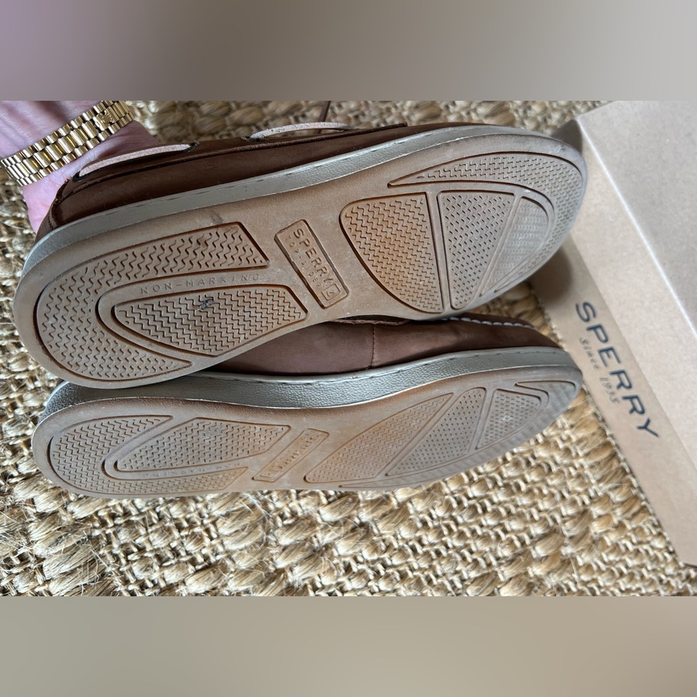 Boys Sperry Cup 2 Boat Shoe size 4 - Picture 8 of 9
